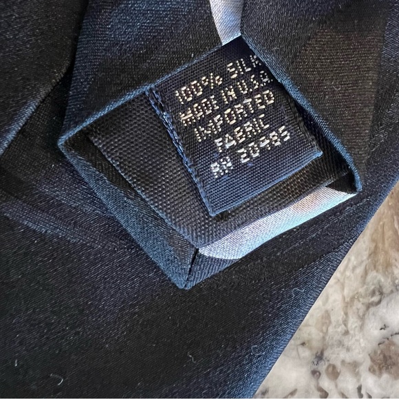 VTG Burma Bibas Men's Tie Retro 90’s Silk 90’s  Classic Vintage Abstract Neck - Picture 3 of 5